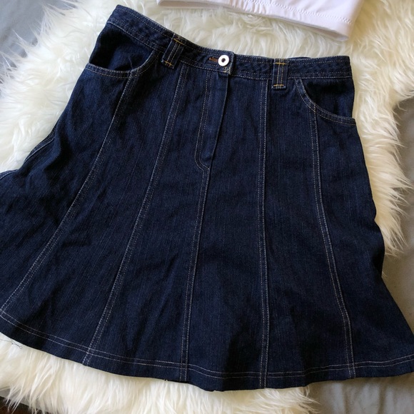 Denim skater skirt - Picture 3 of 4